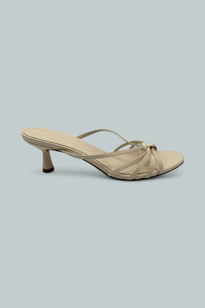Women's Abby Leather Sandals - Creamy