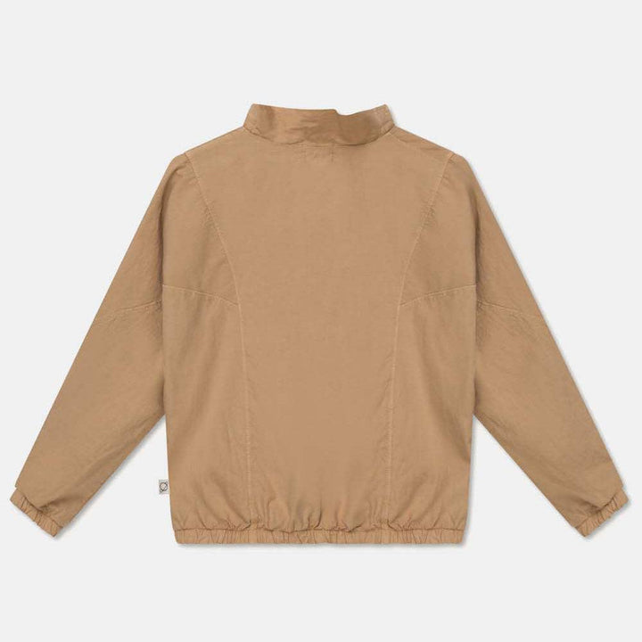 Poplin Bomber Jacket - Sand
