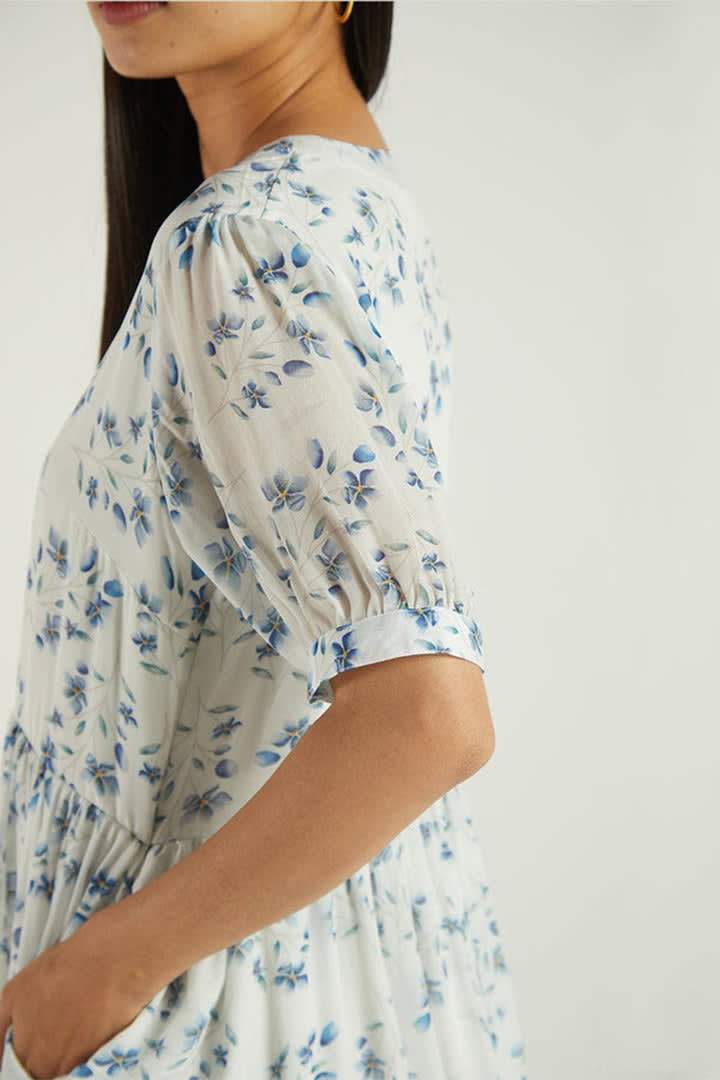 Summer Sunshine Dress - Visions Of Blue
