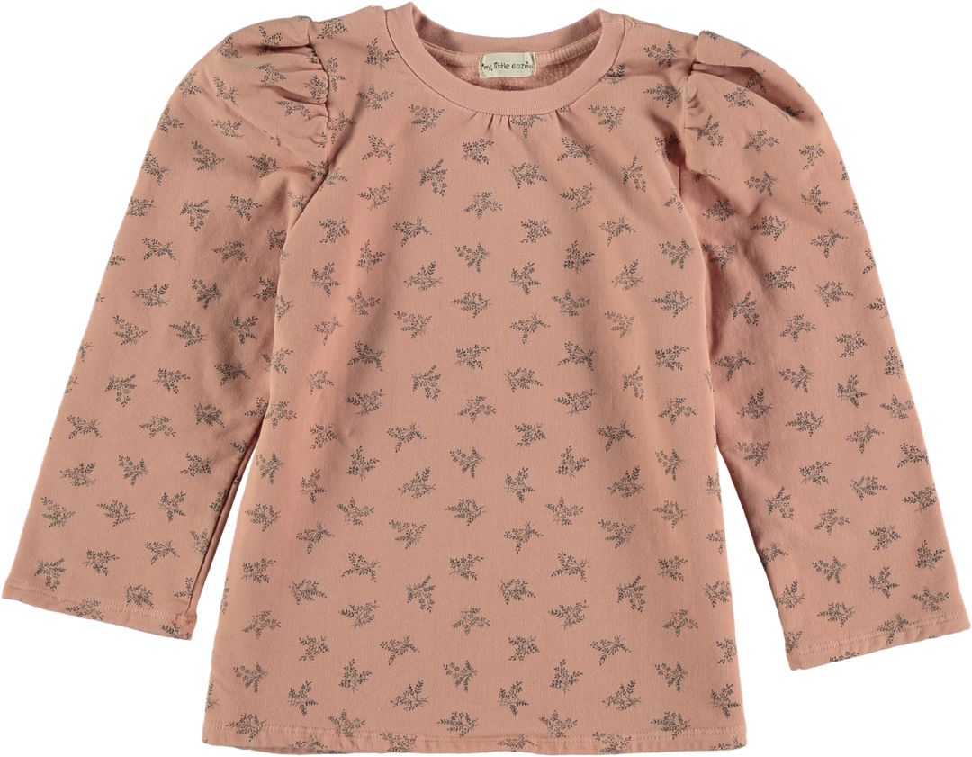 Organic Sweatshirt Bloom - Pink