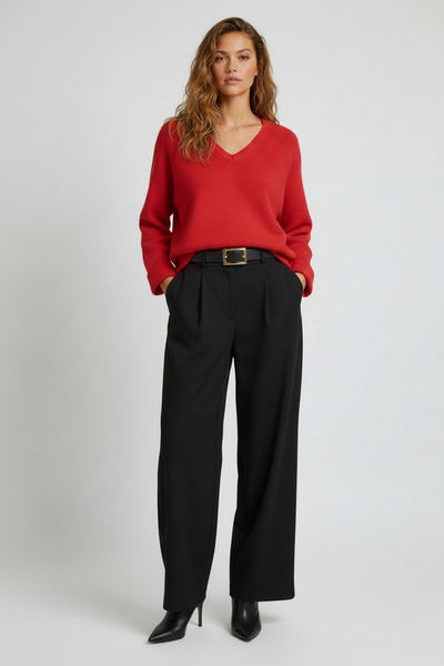 Shaker Knit V - Lipstick
