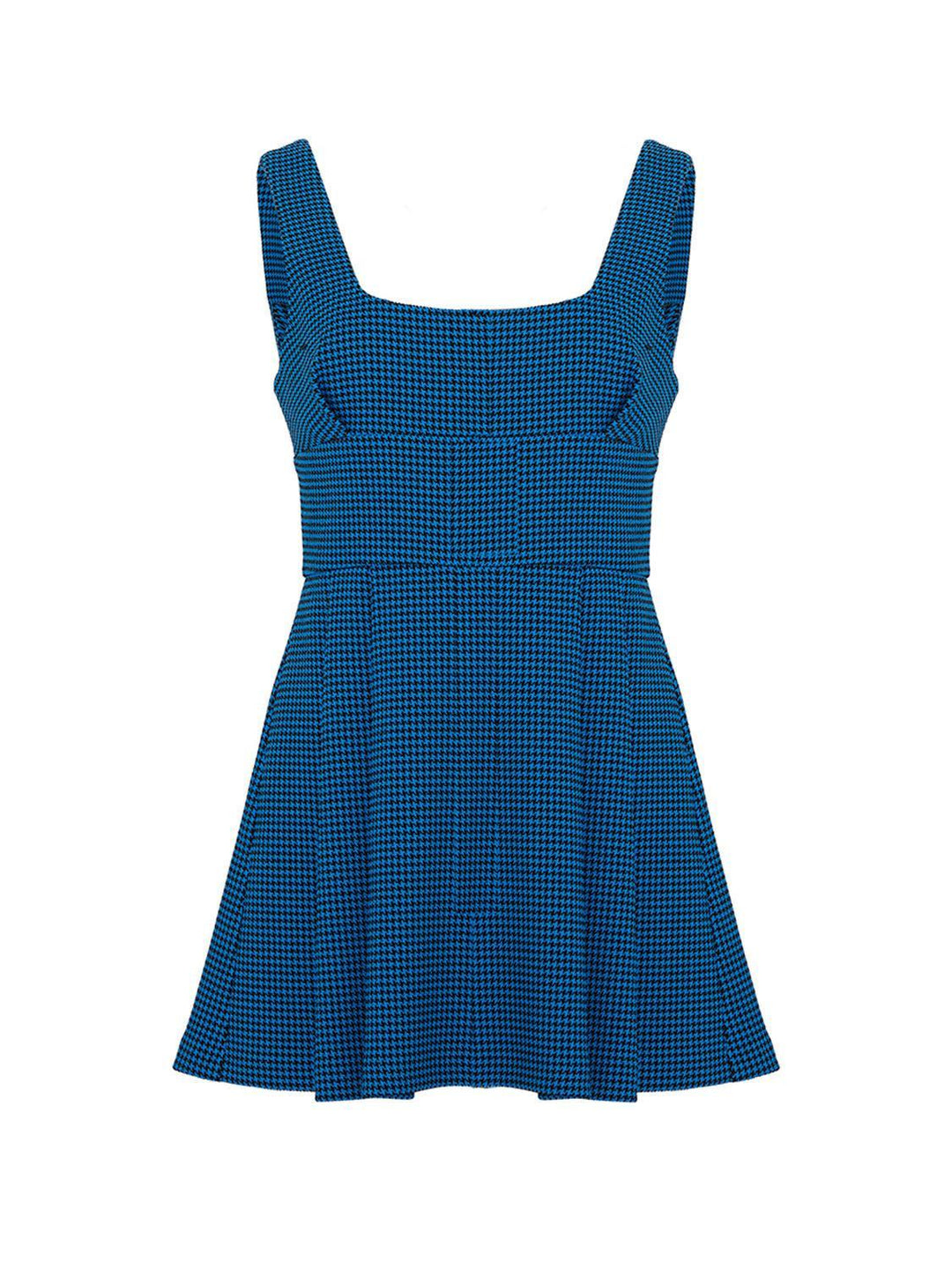 Nocturne Pleated Mini Dress - Blue - L Nocturne Pleated Mini Dress - Blue - L