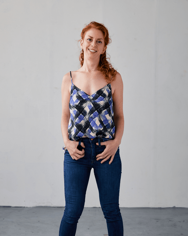 The Printed Valencia Tank