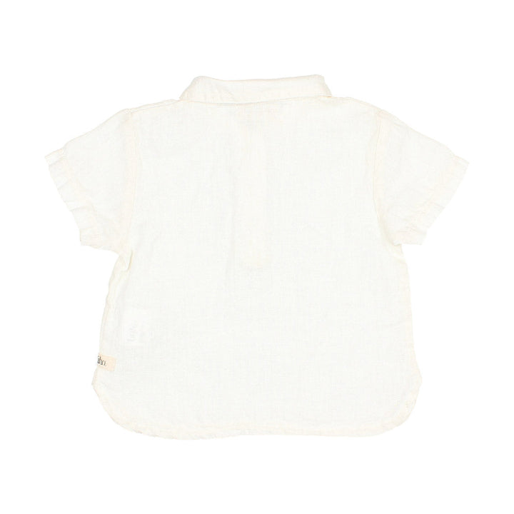 Baby Linen Shirt - Ecru