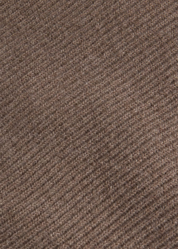 Wool & Cashmere Bomber Jacket - Mink