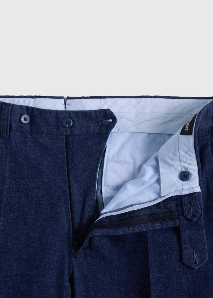 Garment Washed Denim - Indigo