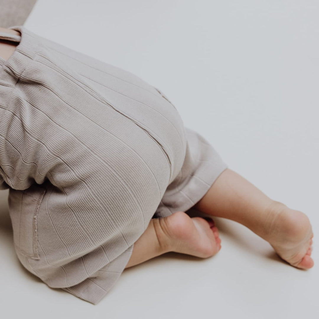 Rib Overalls - Stone