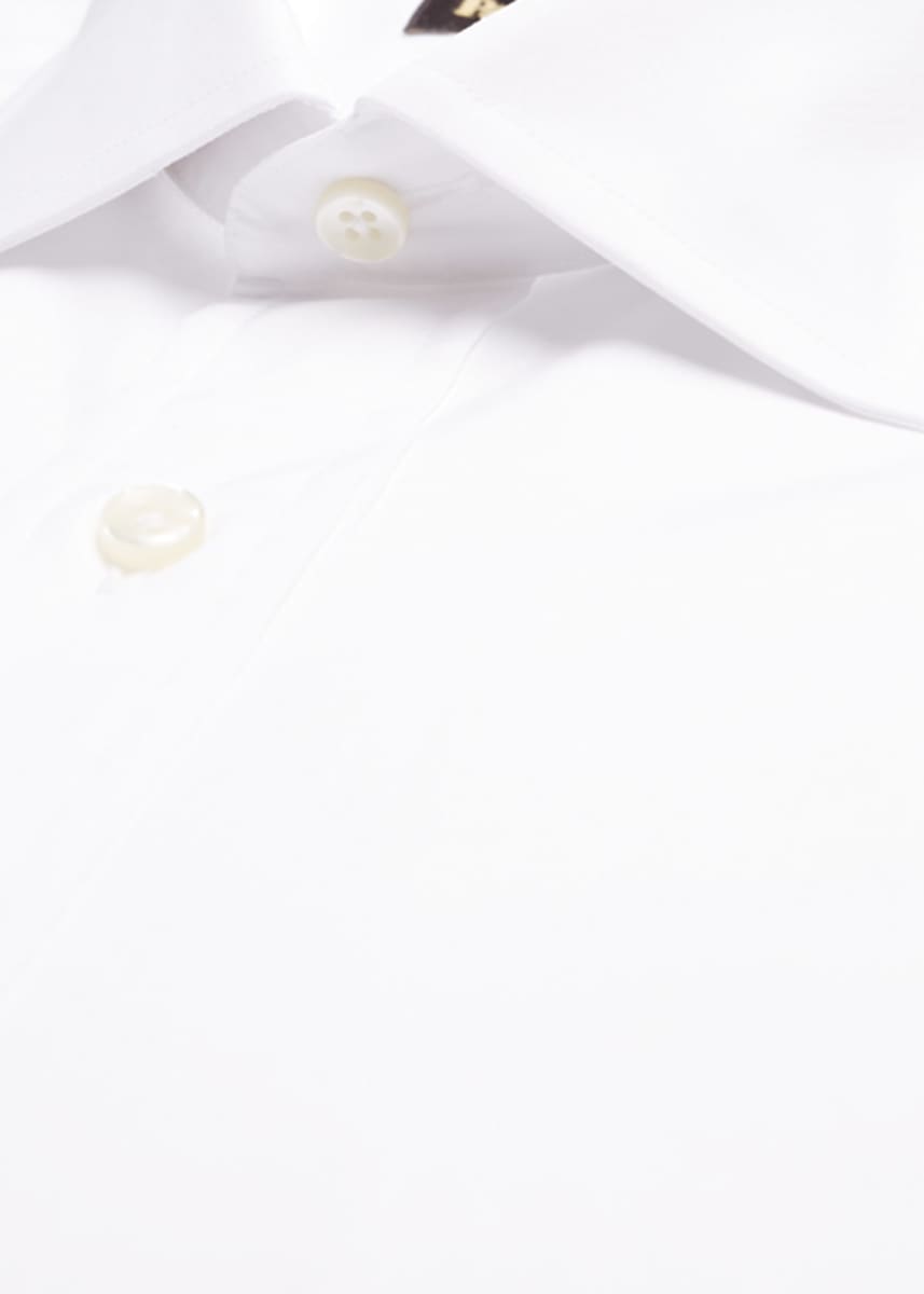 St. James Broadcloth Dress Shirt - White