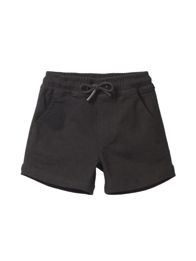 Cotton Twill Short - Black