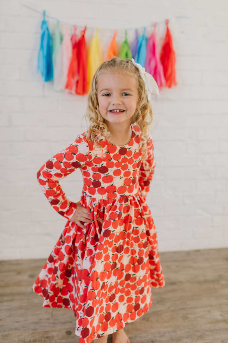 Gwendolyn Dress - Apple