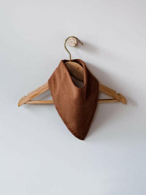 The Linen Bandana - Cinnamon