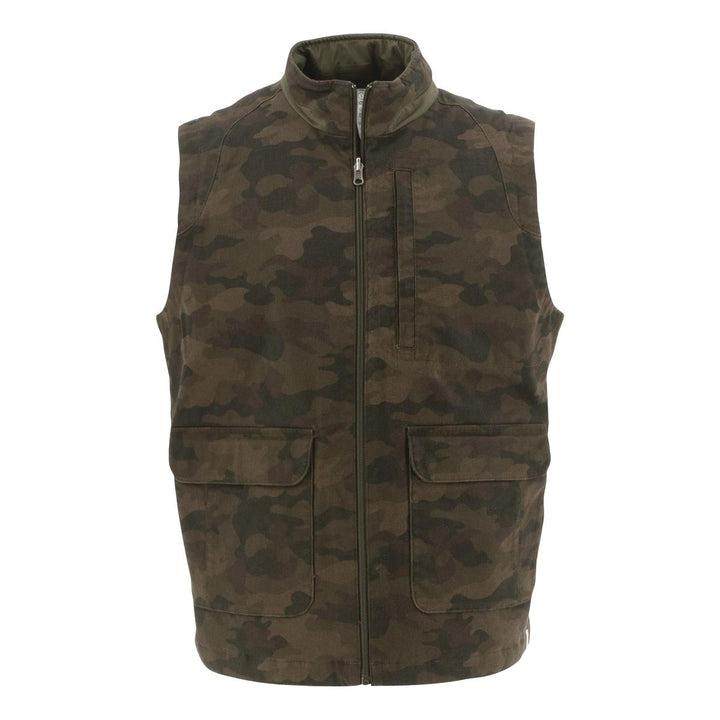 Butte Reversible Vest - Olive Print