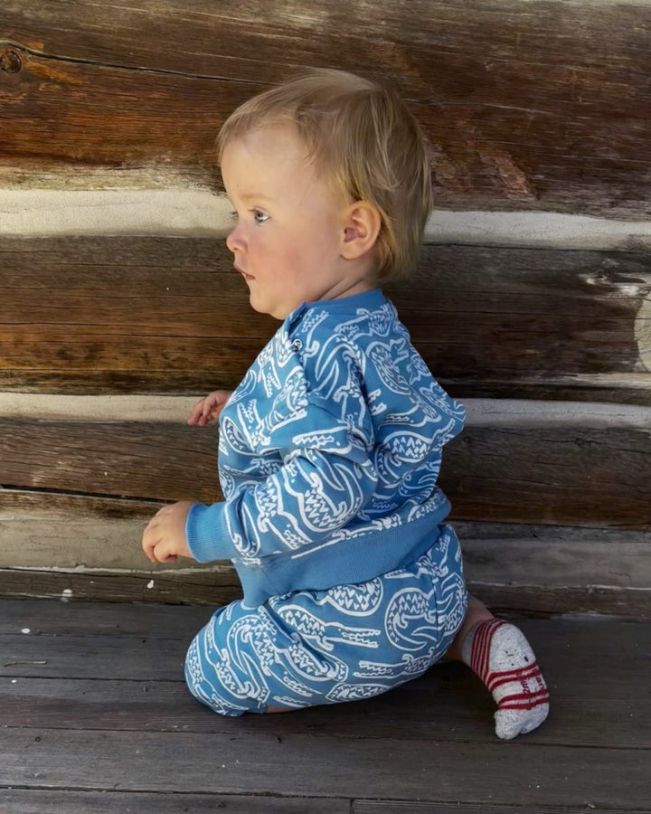 Baby Sweatshirt - Alligator Pacific