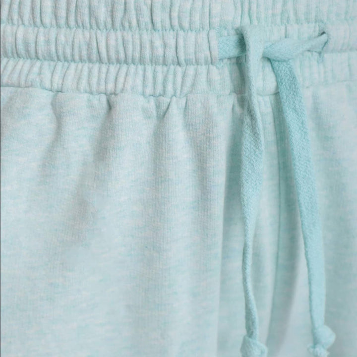 Girls And Boys Sweat Shorts - Mint Green
