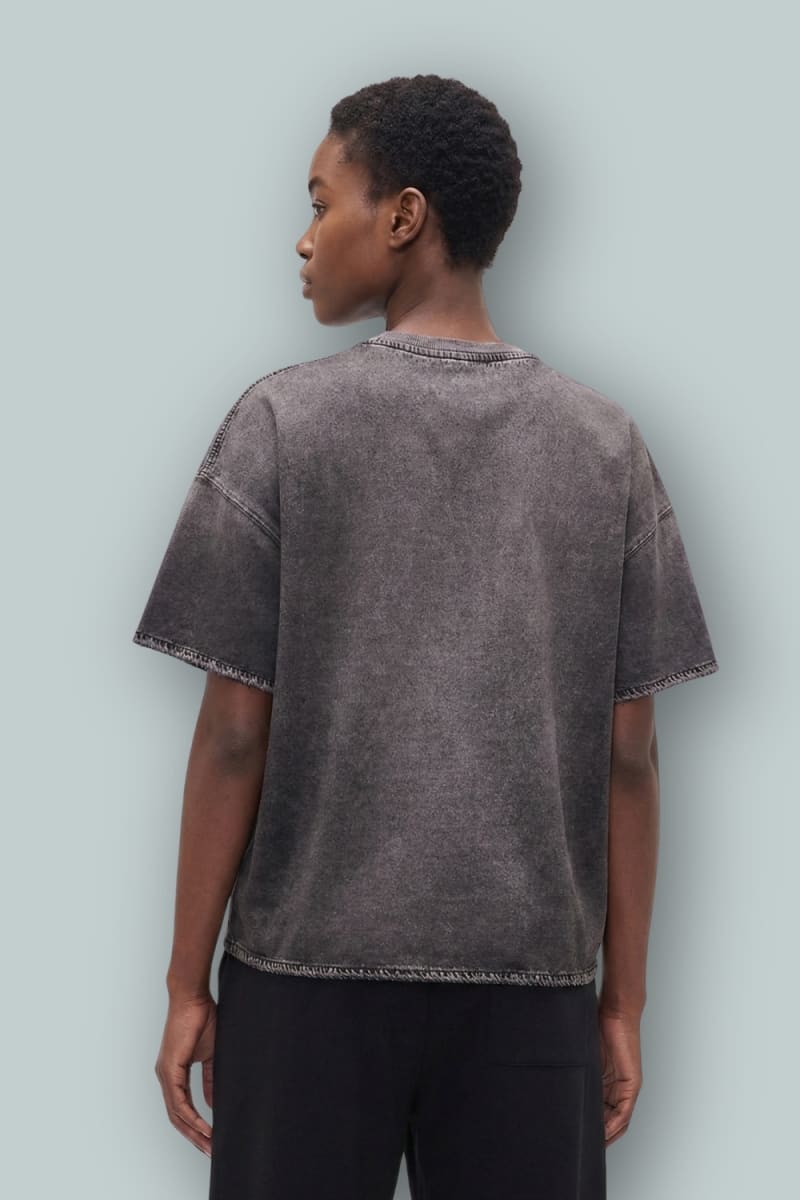 GAP × BÉIS Adult Knit Denim Pocket T-Shirt - Black