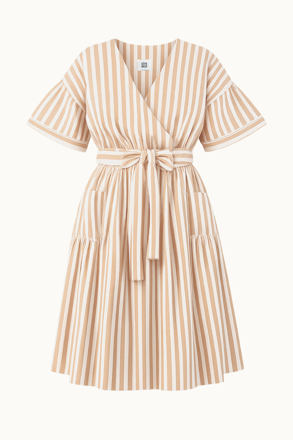 Maï Wrap Dress - Terracotta