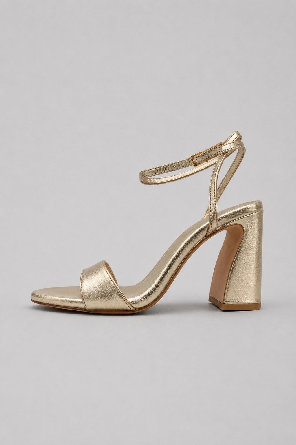 Malia Heeled Sandals - Champagne