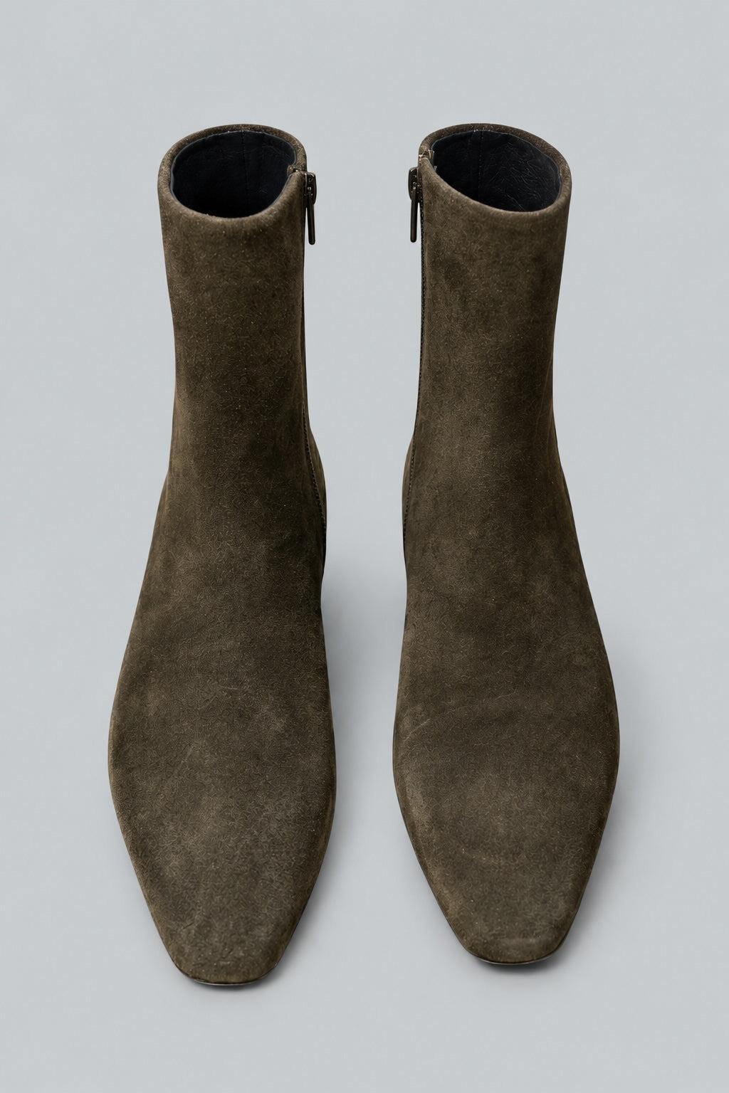 Women's Wally Flat Ankle Boots - Truffle