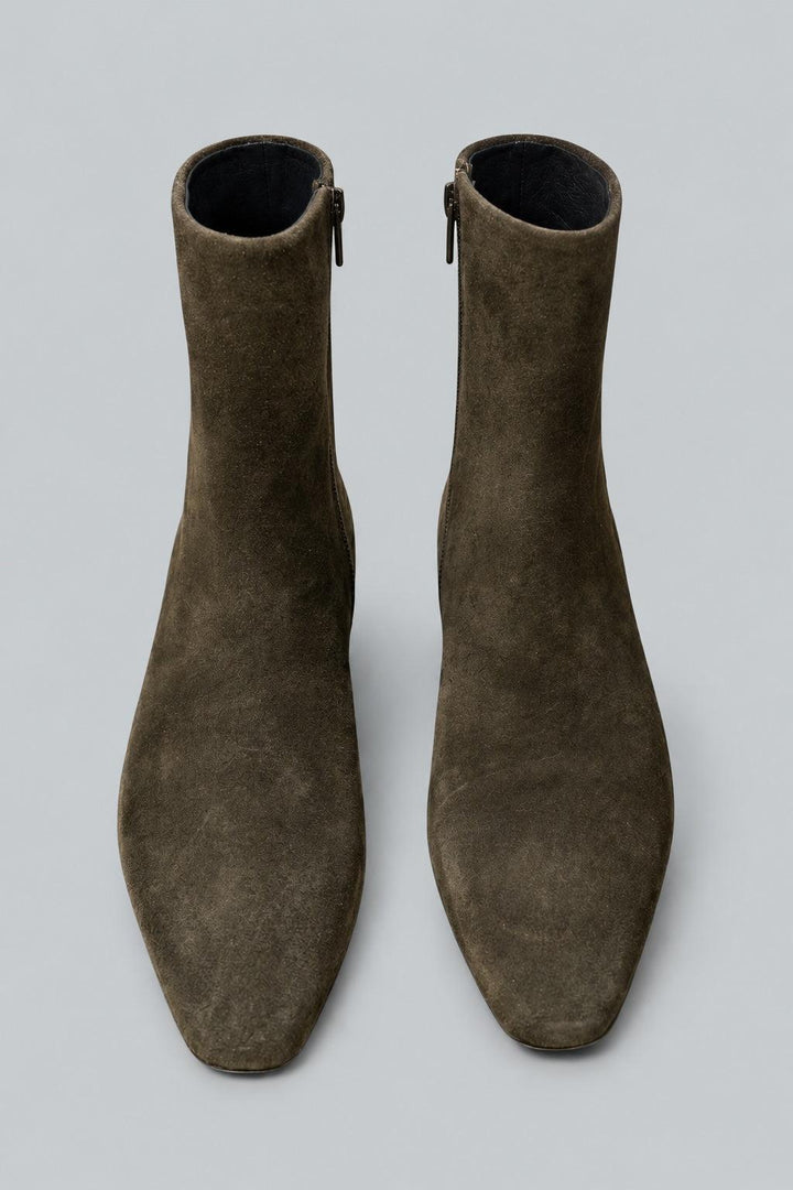 Women's Wally Flat Ankle Boots - Truffle