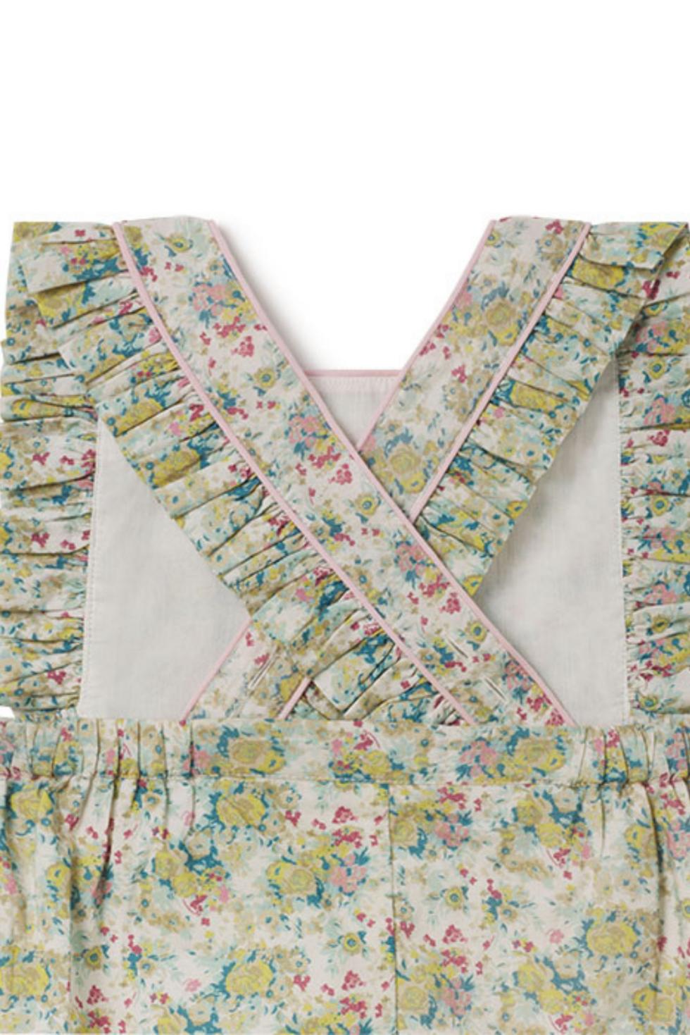 Eliza Playsuit in Water Rose