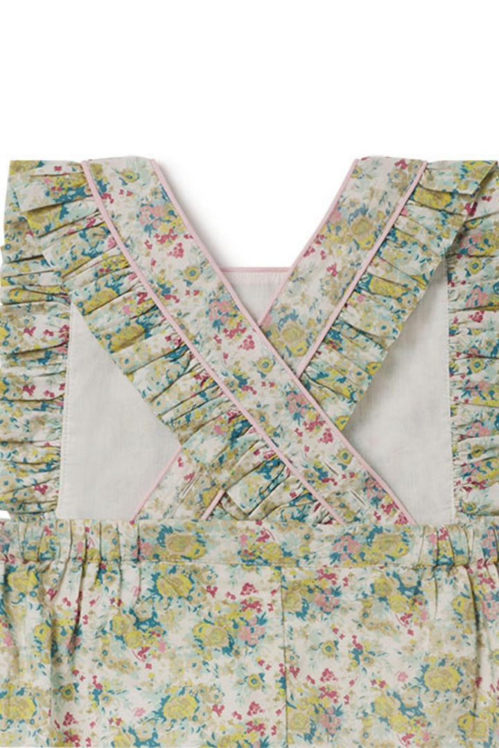 Eliza Playsuit in Water Rose