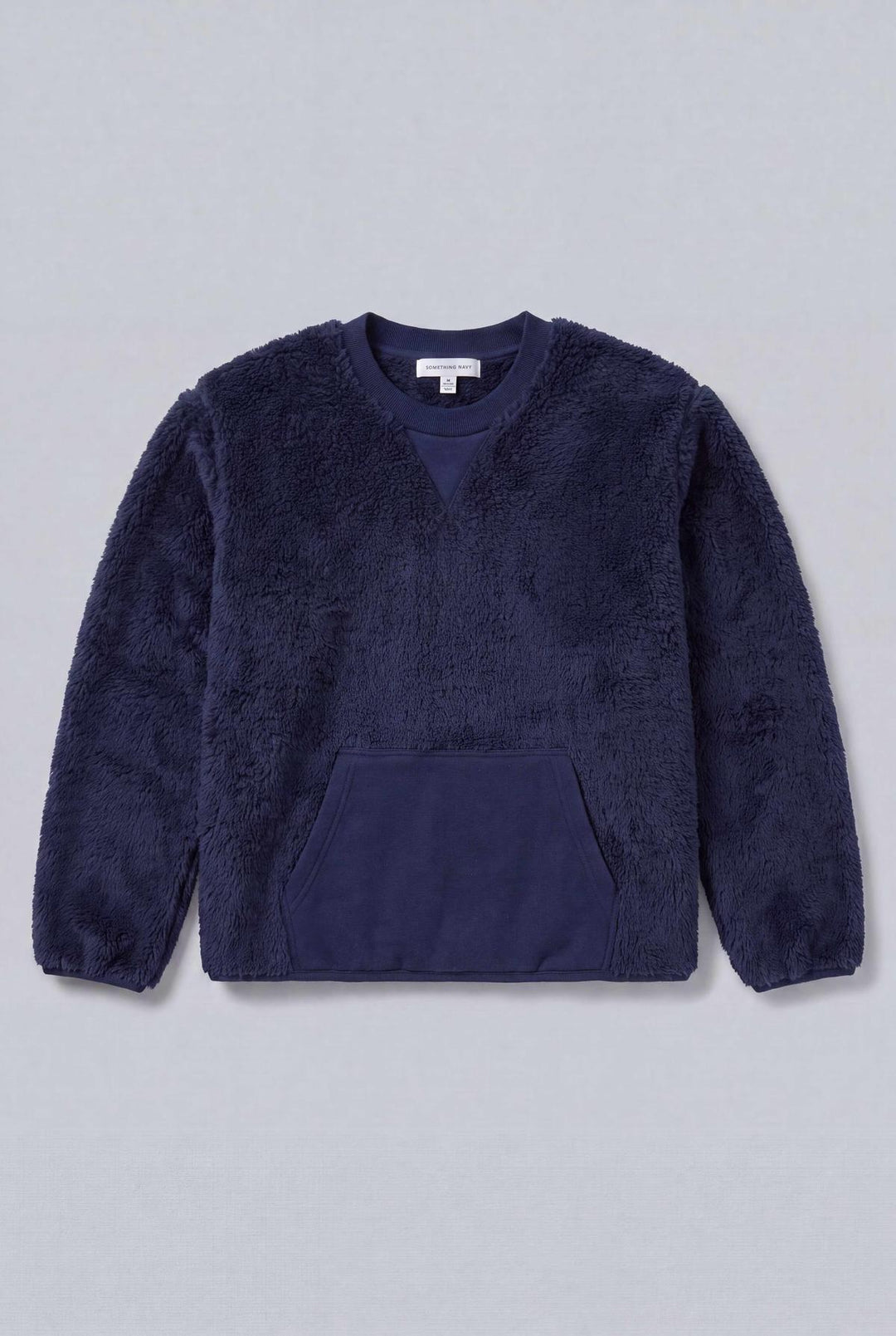 Teddy Fleece Pullover - Navy