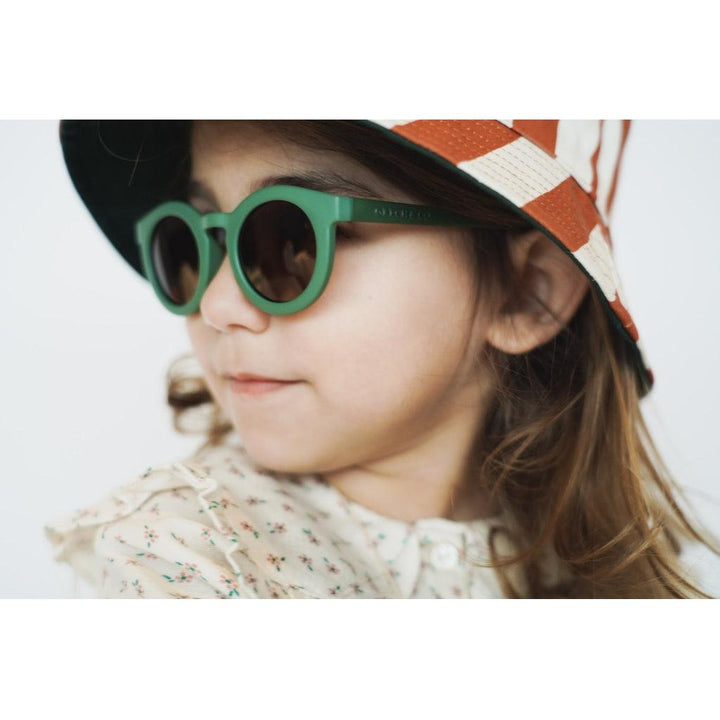 Reversible Bucket Hat - Stripes Atlas + Tierra