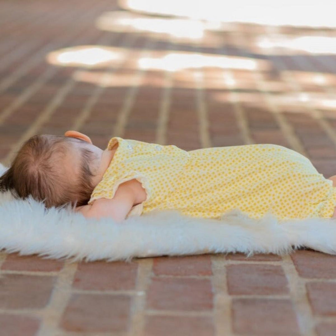 Ruffle Romper - Dandelion