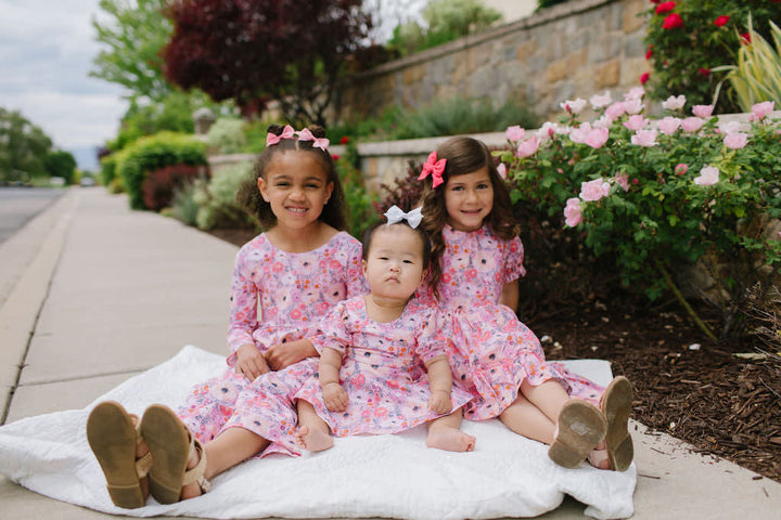 Aura Poplin Dress - Love Is Blooming