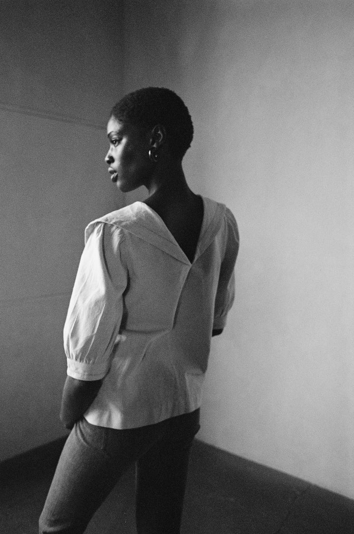 Rivett Blouse - Bone | Organic + Earth Dyed