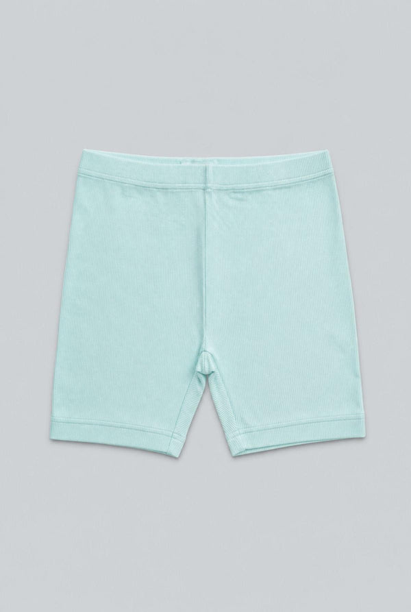 Ribbed Shorts - Mint