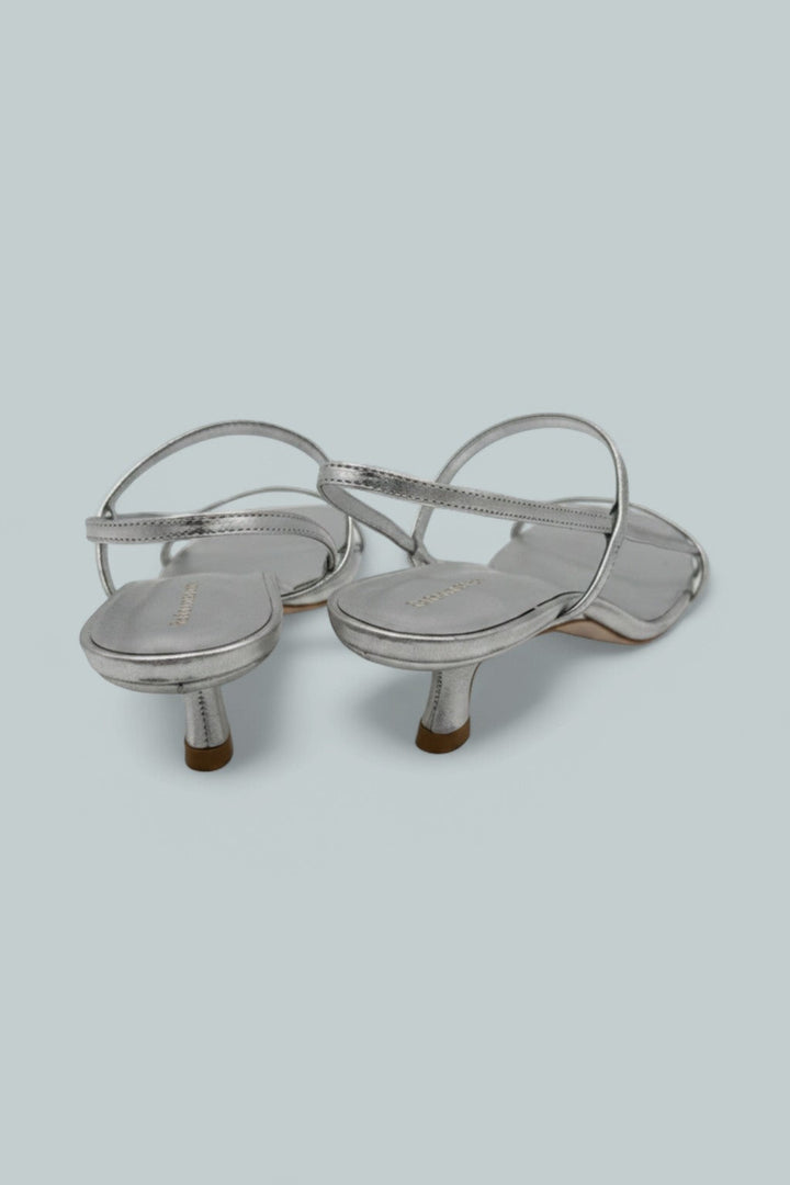 Serenity Bare Sandal - Silver