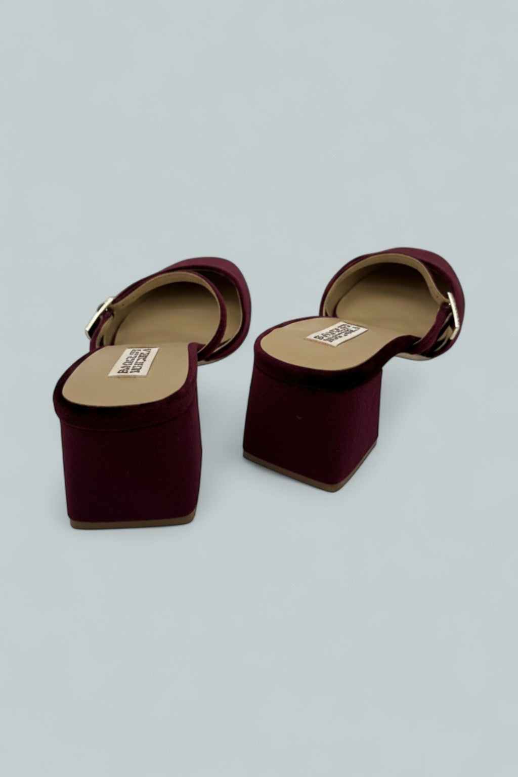 Valarie Pumps - Wine Velvet
