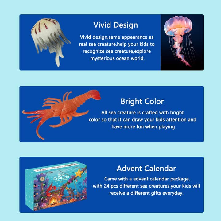 Sea Animal Advent Calendar