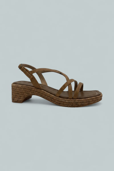 Rosalie Slingback Sandals - Saddle