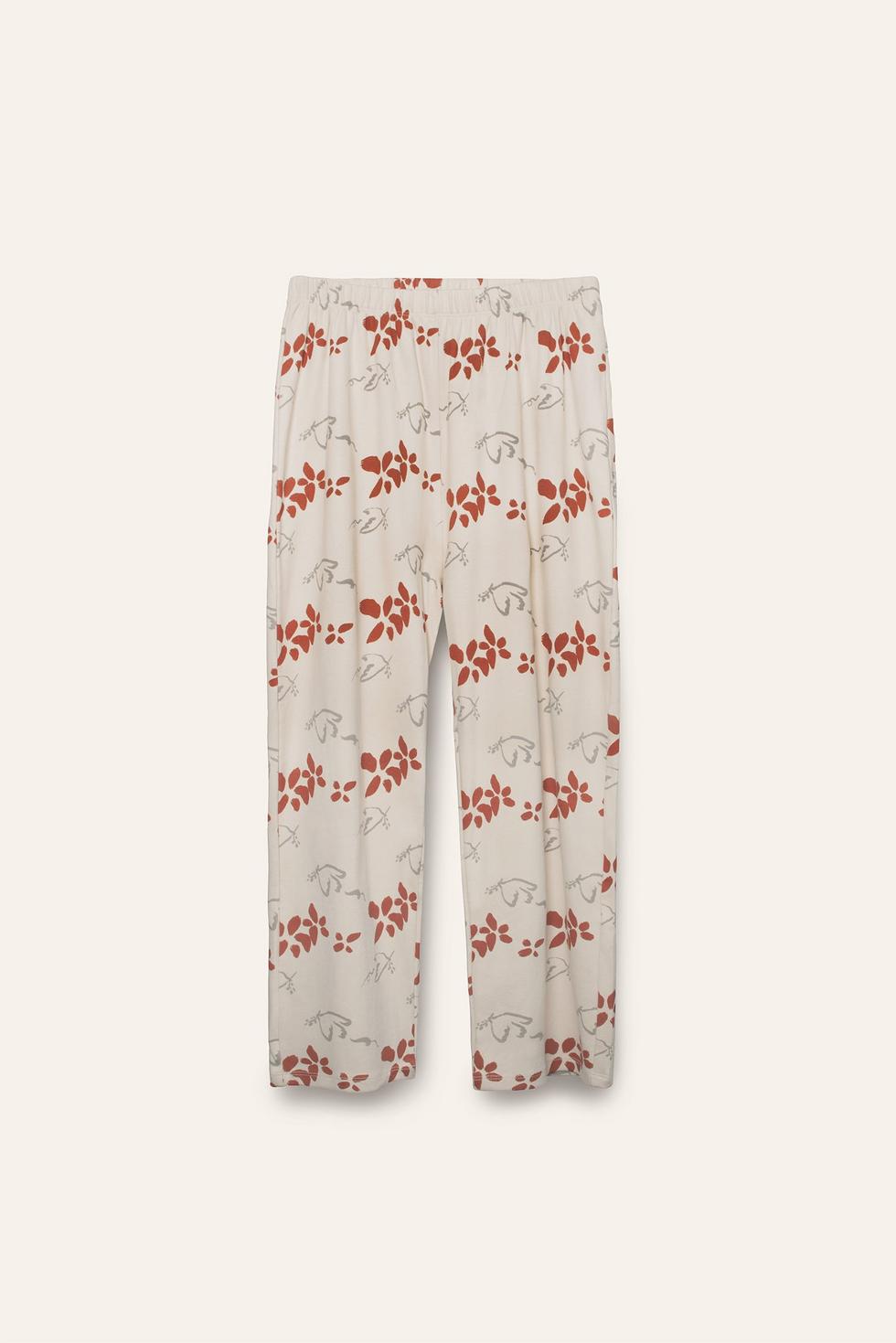 Women's Organic Pima Cotton Lounge Pants - Peace