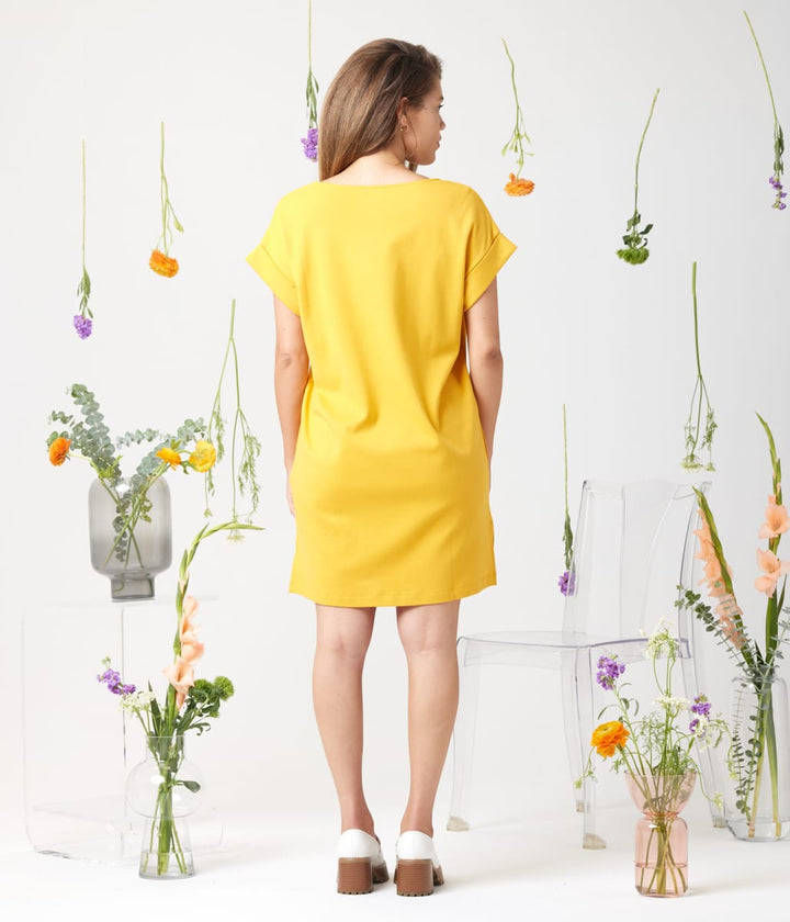 Liberty Dress - Tangerine