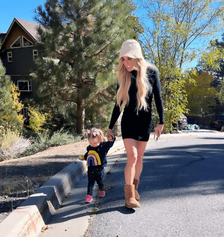 Rainbow Kid Sweatshirt - Navy/arch