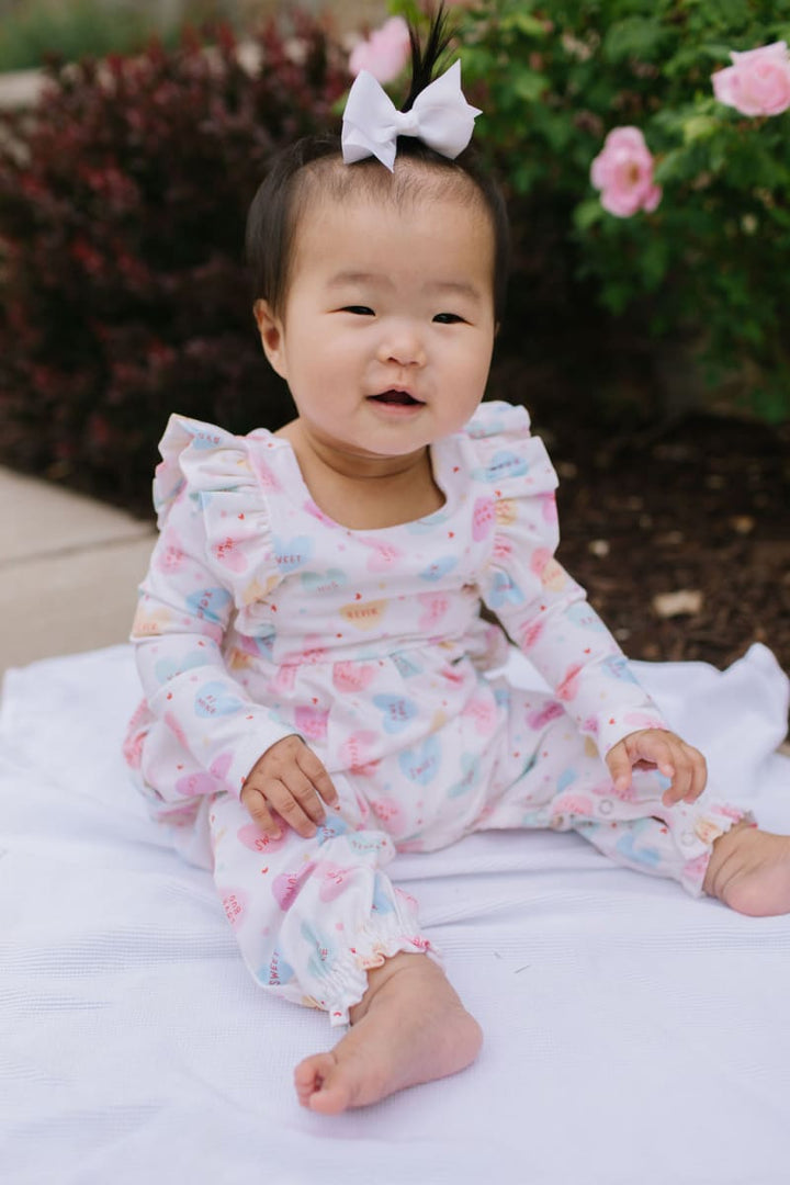 Mabel Romper - Candy Hearts