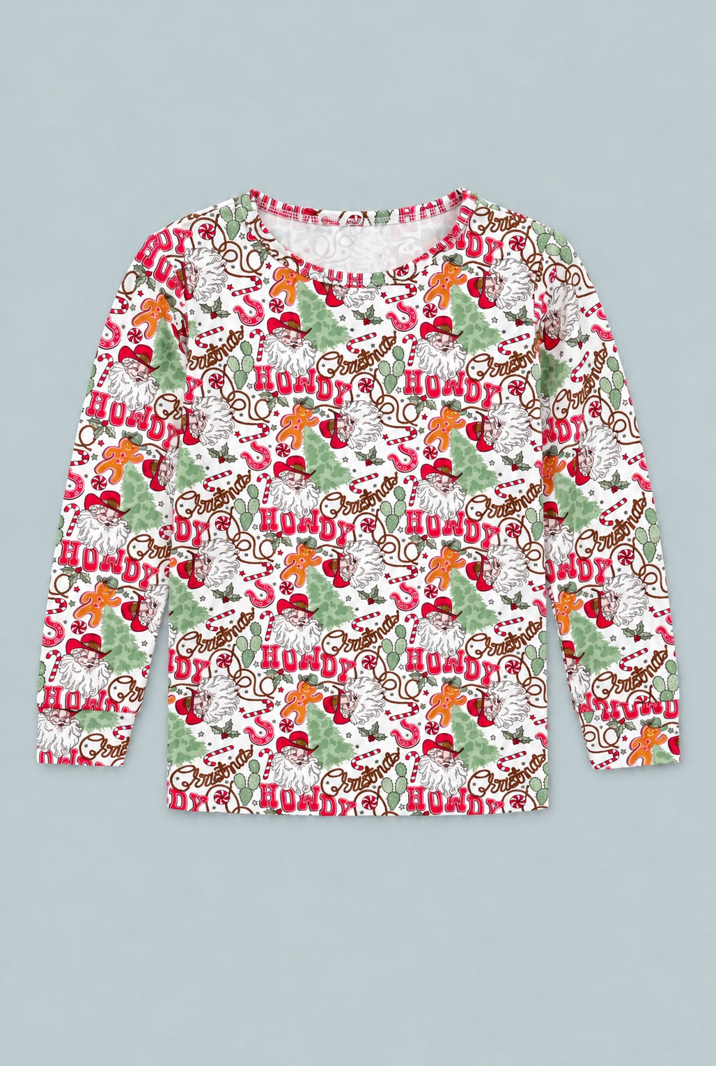 Big Kid Pajama - Howdy Santa