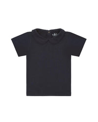 SS Organic Cotton Collared Shirt - Nocturnal Navy