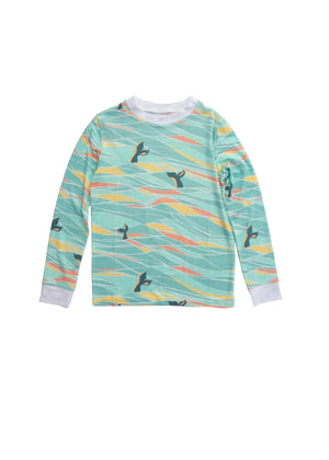 Two-Piece Pajama Set - Mermaid Sunset