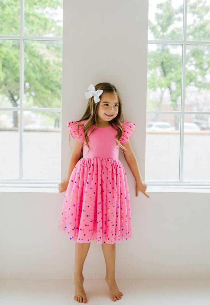 Olivia Dress - Confetti Pop
