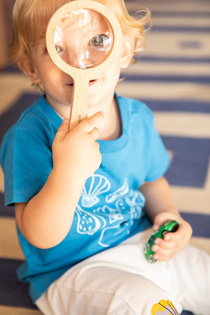 Seashell Baby T-Shirt - French Blue