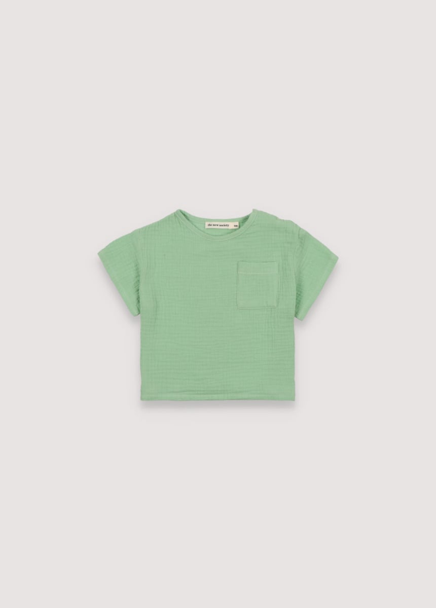 Coachella Baby Tee - Matcha Green