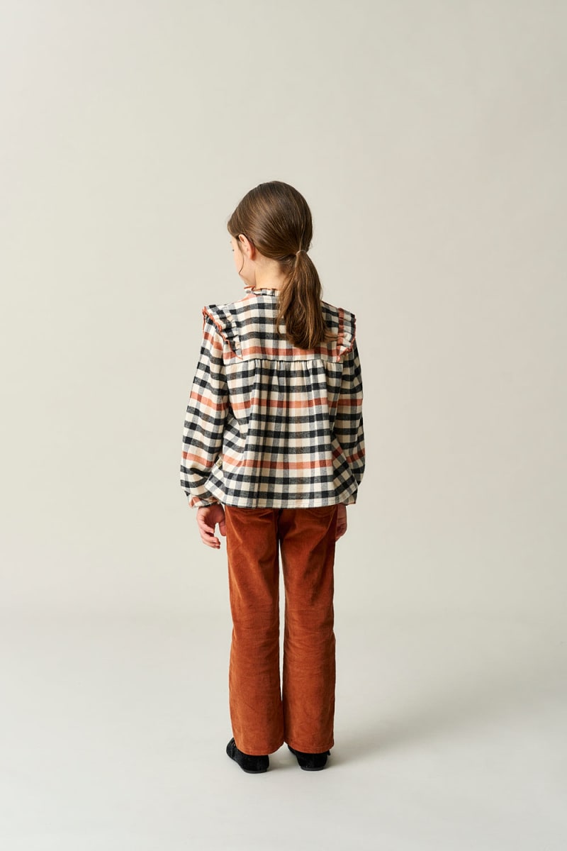 Plaid Check Blouse - Unique