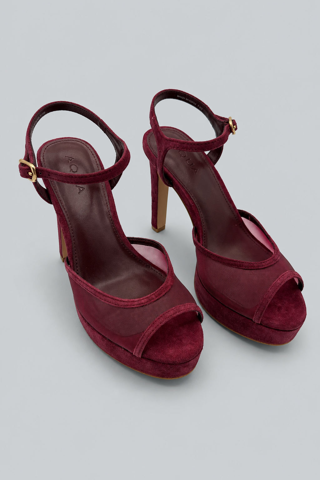 Poppy Platform Sandals - Bordeaux