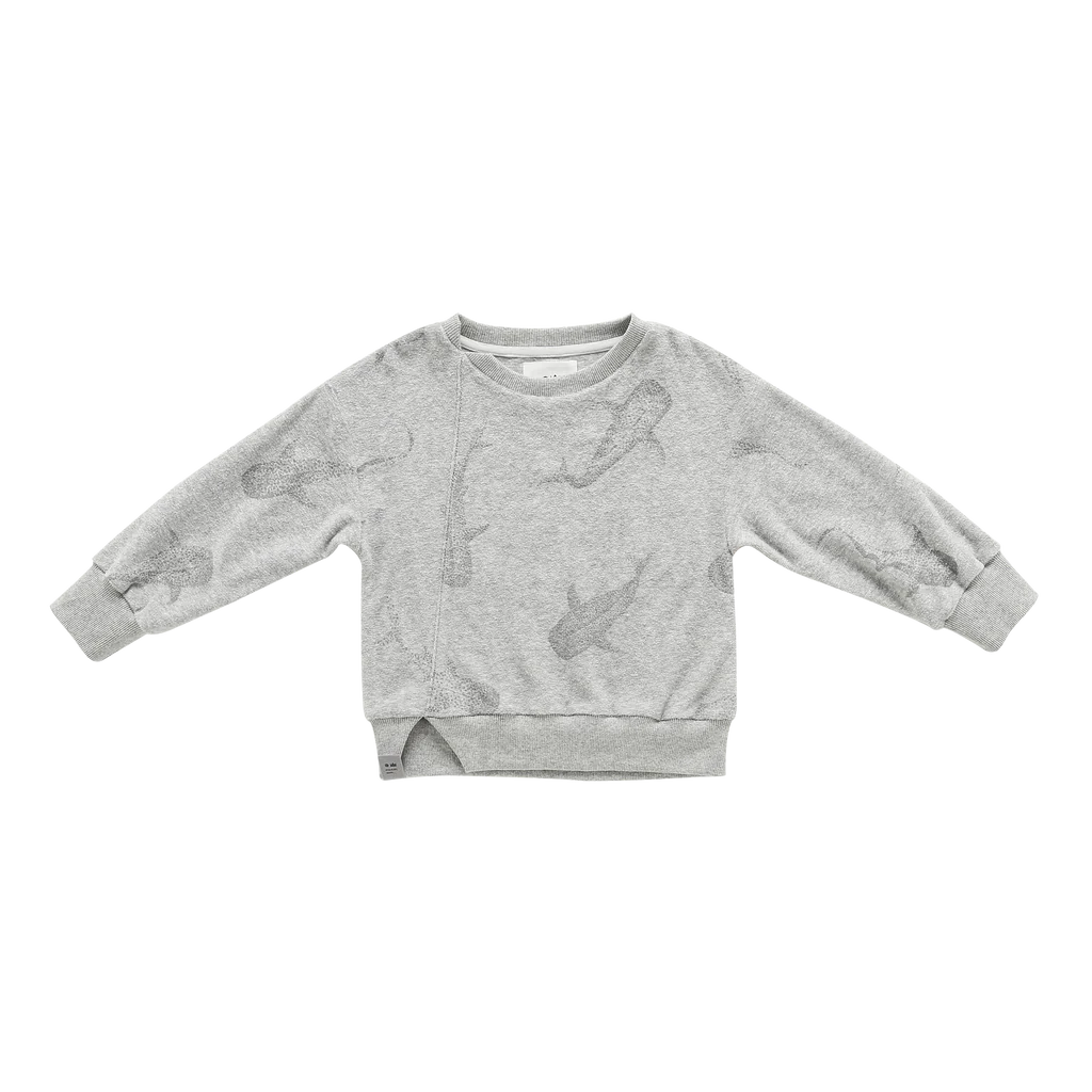Terry Sweatshirt - Heather Grey