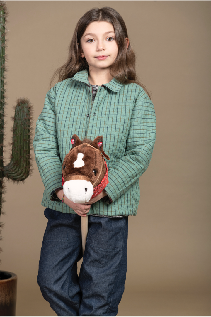 Reversible Worker Jacket - Celadon