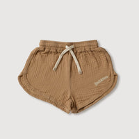 Gauze Shorts - Bronze
